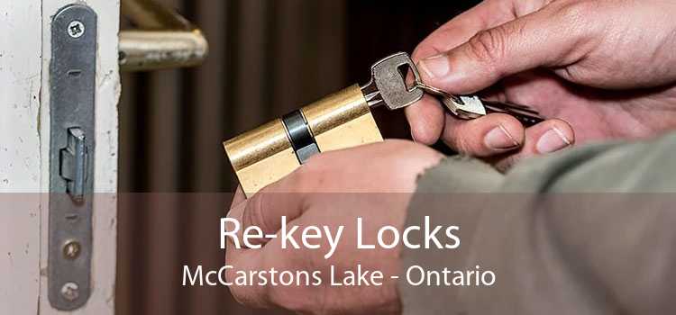 Re-key Locks McCarstons Lake - Ontario