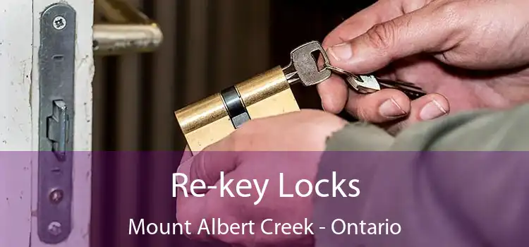 Re-key Locks Mount Albert Creek - Ontario