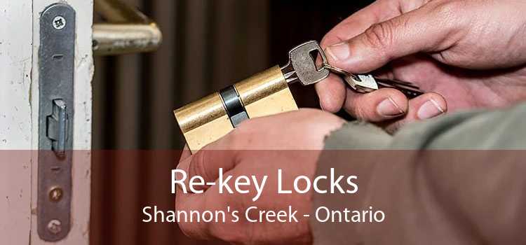Re-key Locks Shannon's Creek - Ontario