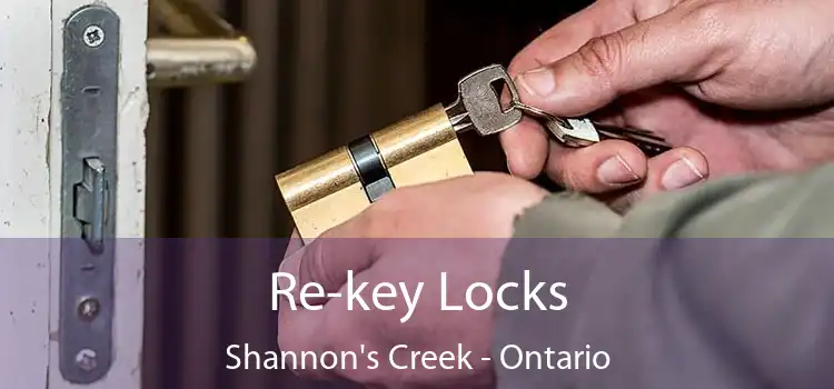 Re-key Locks Shannon's Creek - Ontario