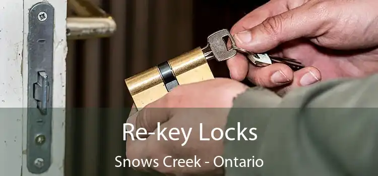 Re-key Locks Snows Creek - Ontario