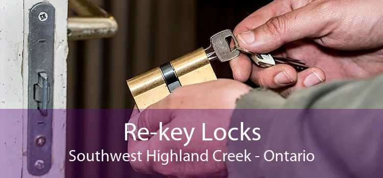 Re-key Locks Southwest Highland Creek - Ontario