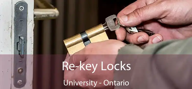 Re-key Locks University - Ontario