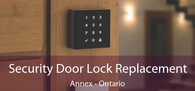 Security Door Lock Replacement Annex - Ontario
