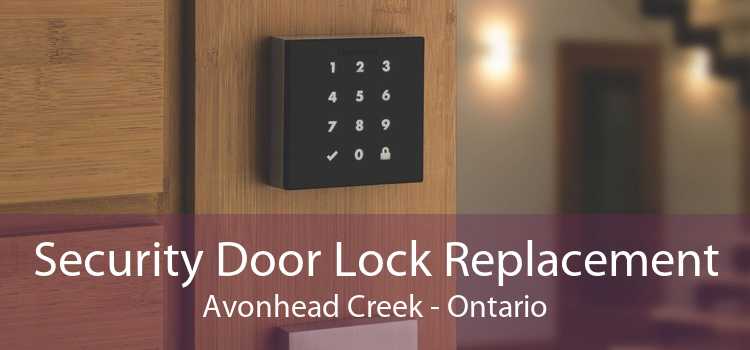Security Door Lock Replacement Avonhead Creek - Ontario