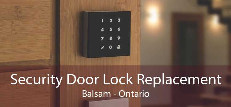 Security Door Lock Replacement Balsam - Ontario
