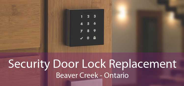 Security Door Lock Replacement Beaver Creek - Ontario