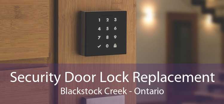 Security Door Lock Replacement Blackstock Creek - Ontario