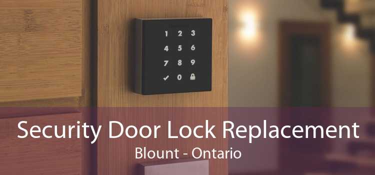 Security Door Lock Replacement Blount - Ontario