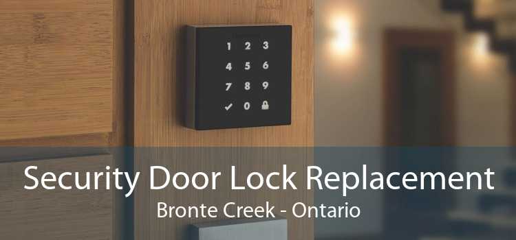 Security Door Lock Replacement Bronte Creek - Ontario