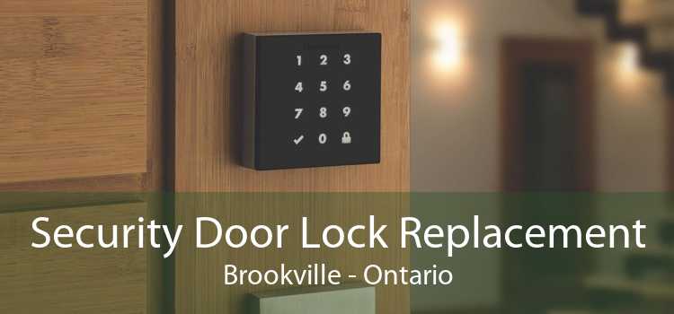 Security Door Lock Replacement Brookville - Ontario