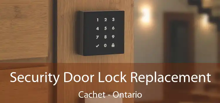 Security Door Lock Replacement Cachet - Ontario