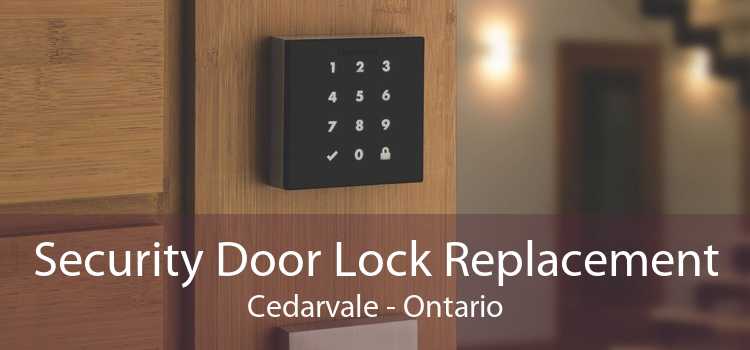 Security Door Lock Replacement Cedarvale - Ontario