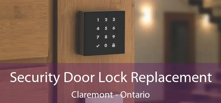 Security Door Lock Replacement Claremont - Ontario