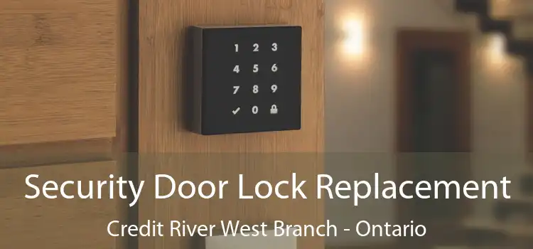 Security Door Lock Replacement Credit River West Branch - Ontario