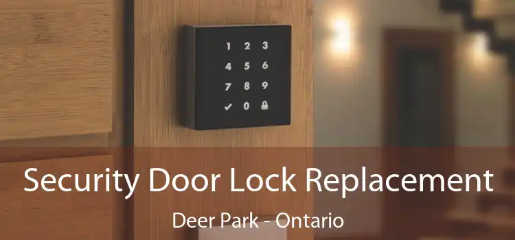 Security Door Lock Replacement Deer Park - Ontario