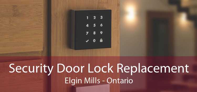 Security Door Lock Replacement Elgin Mills - Ontario