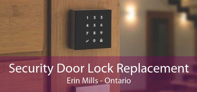 Security Door Lock Replacement Erin Mills - Ontario