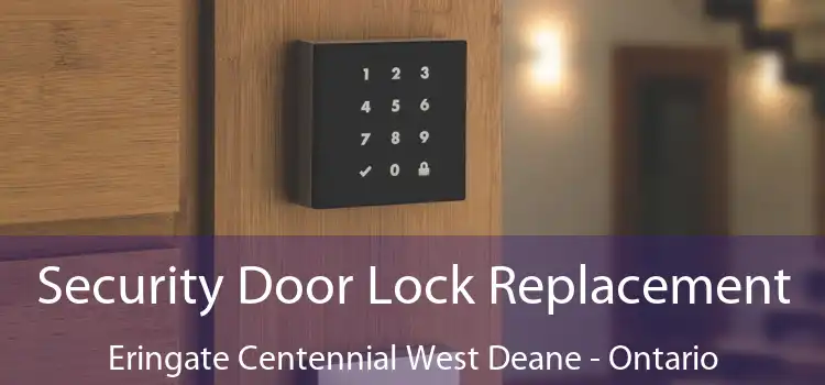 Security Door Lock Replacement Eringate Centennial West Deane - Ontario