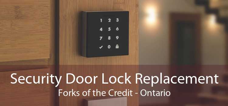 Security Door Lock Replacement Forks of the Credit - Ontario