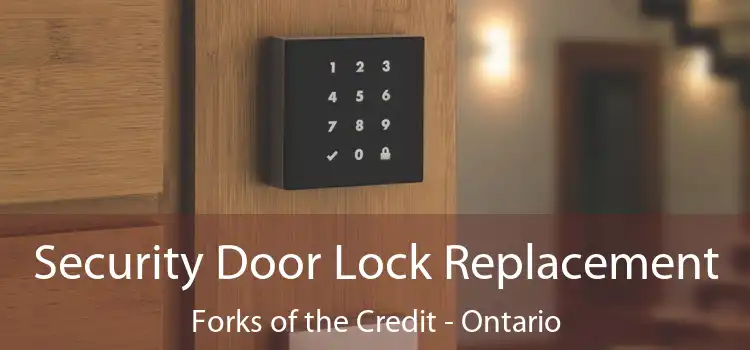Security Door Lock Replacement Forks of the Credit - Ontario
