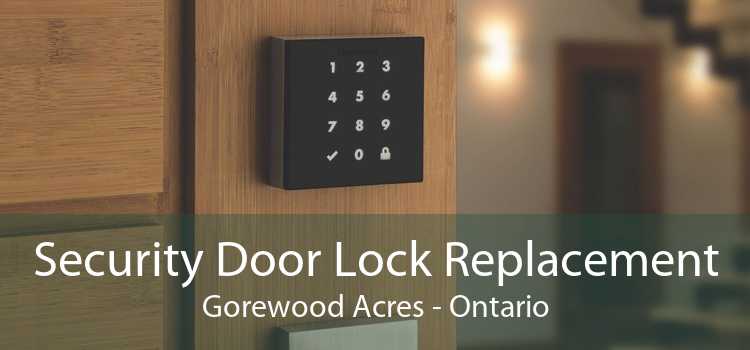 Security Door Lock Replacement Gorewood Acres - Ontario