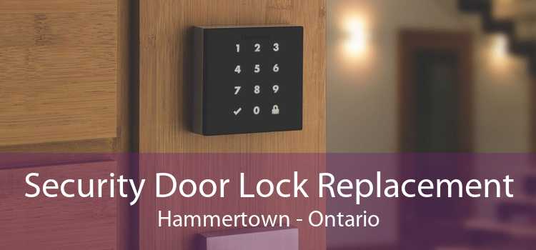 Security Door Lock Replacement Hammertown - Ontario