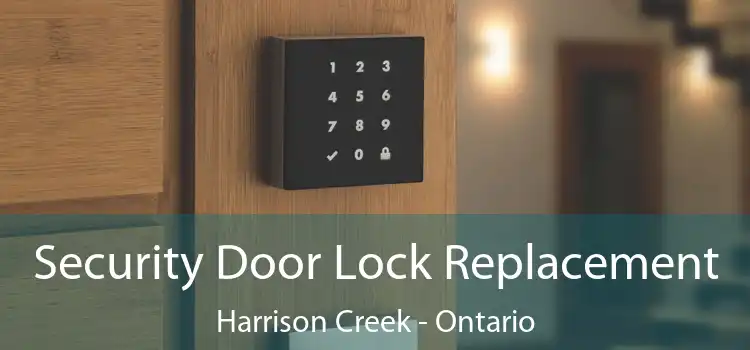 Security Door Lock Replacement Harrison Creek - Ontario
