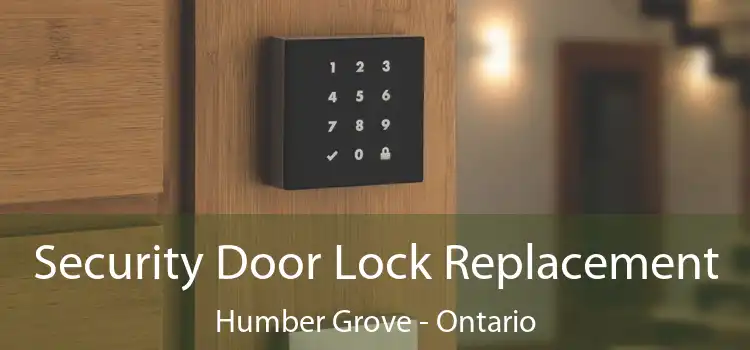 Security Door Lock Replacement Humber Grove - Ontario