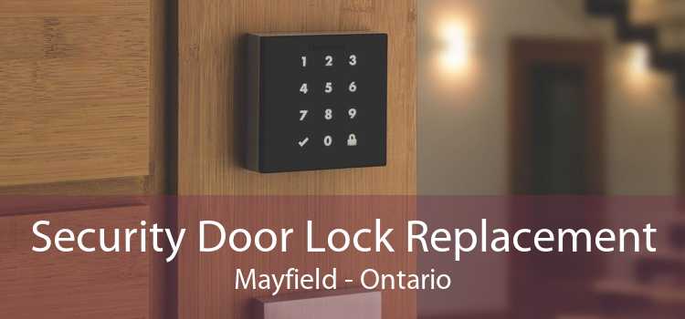 Security Door Lock Replacement Mayfield - Ontario