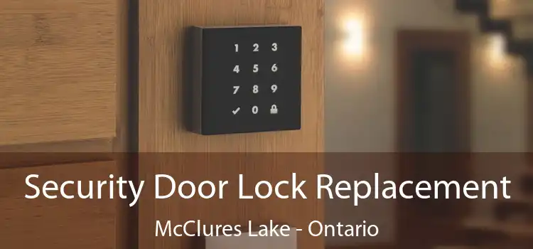 Security Door Lock Replacement McClures Lake - Ontario