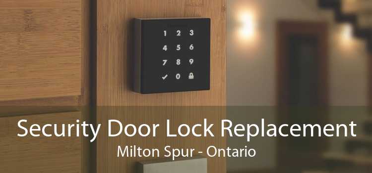 Security Door Lock Replacement Milton Spur - Ontario