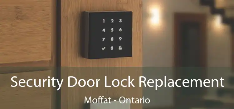 Security Door Lock Replacement Moffat - Ontario