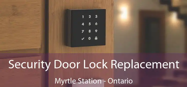 Security Door Lock Replacement Myrtle Station - Ontario