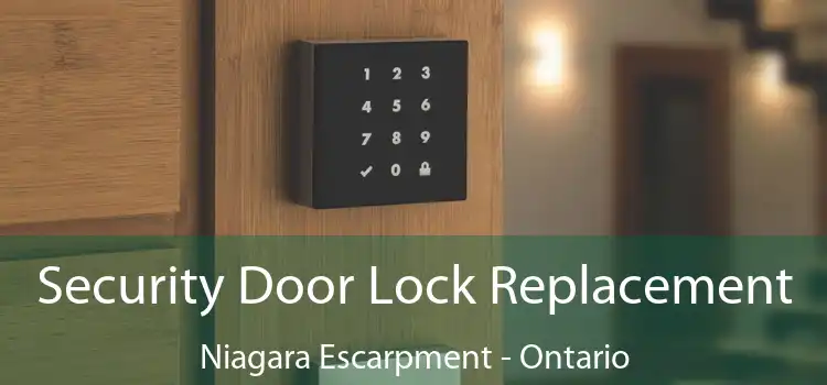Security Door Lock Replacement Niagara Escarpment - Ontario