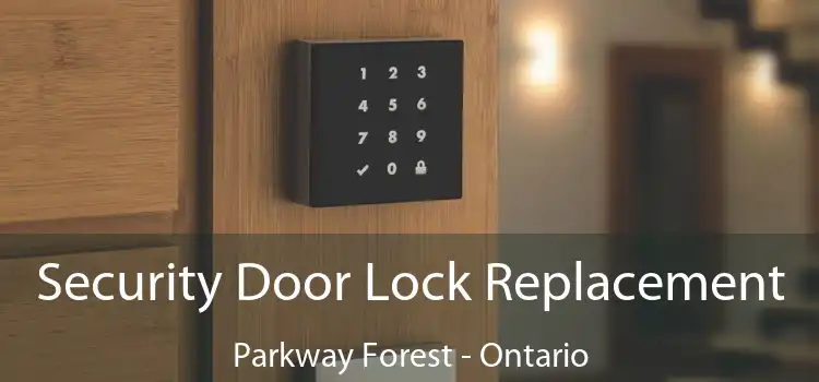 Security Door Lock Replacement Parkway Forest - Ontario