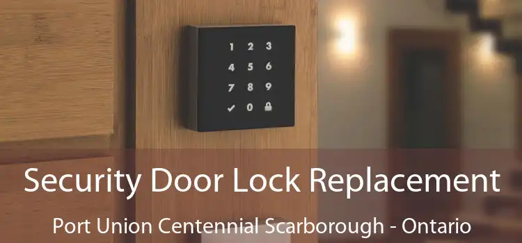 Security Door Lock Replacement Port Union Centennial Scarborough - Ontario