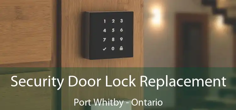 Security Door Lock Replacement Port Whitby - Ontario