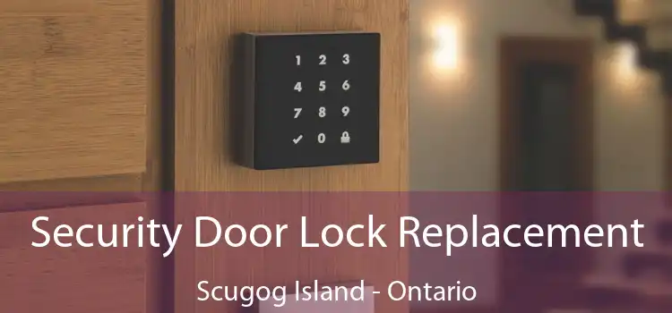 Security Door Lock Replacement Scugog Island - Ontario
