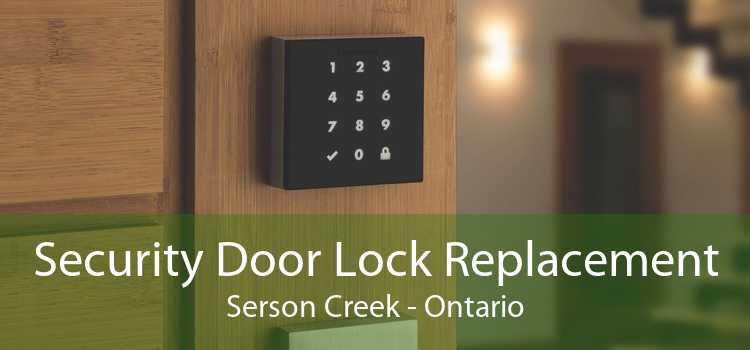 Security Door Lock Replacement Serson Creek - Ontario