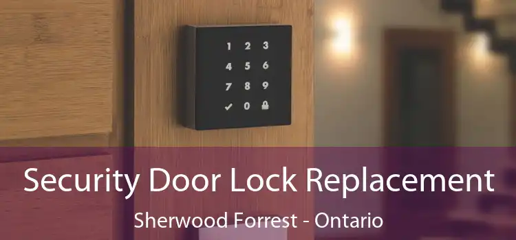Security Door Lock Replacement Sherwood Forrest - Ontario