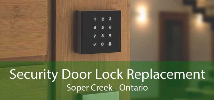 Security Door Lock Replacement Soper Creek - Ontario
