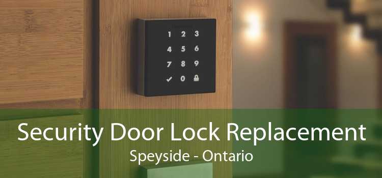 Security Door Lock Replacement Speyside - Ontario