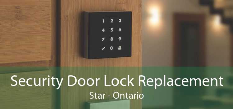 Security Door Lock Replacement Star - Ontario