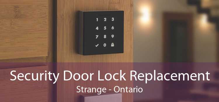 Security Door Lock Replacement Strange - Ontario