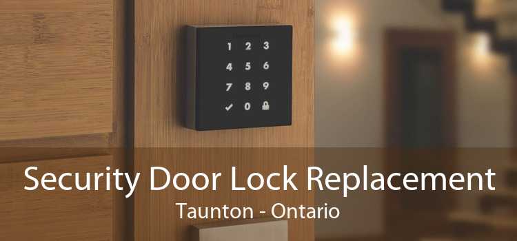 Security Door Lock Replacement Taunton - Ontario