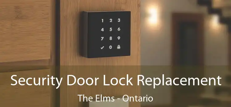 Security Door Lock Replacement The Elms - Ontario