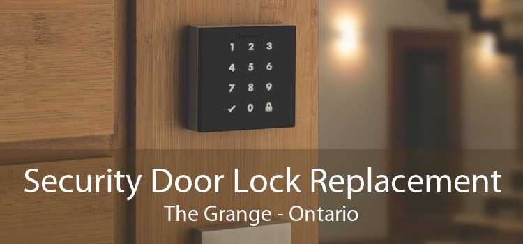 Security Door Lock Replacement The Grange - Ontario