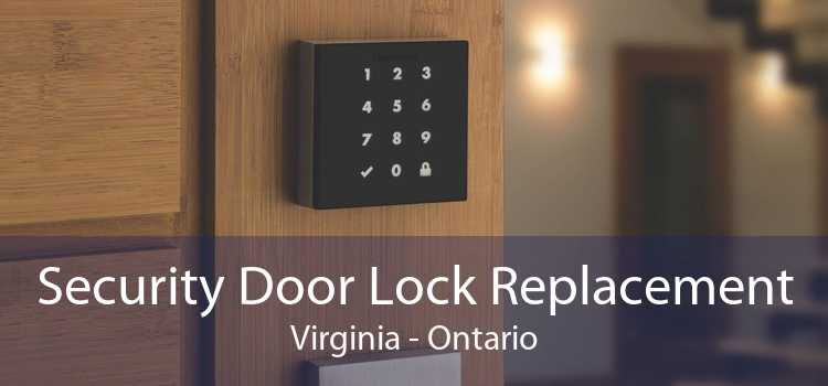 Security Door Lock Replacement Virginia - Ontario