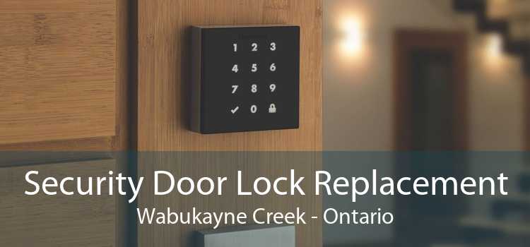 Security Door Lock Replacement Wabukayne Creek - Ontario